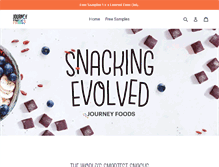 Tablet Screenshot of journeyfoods.com